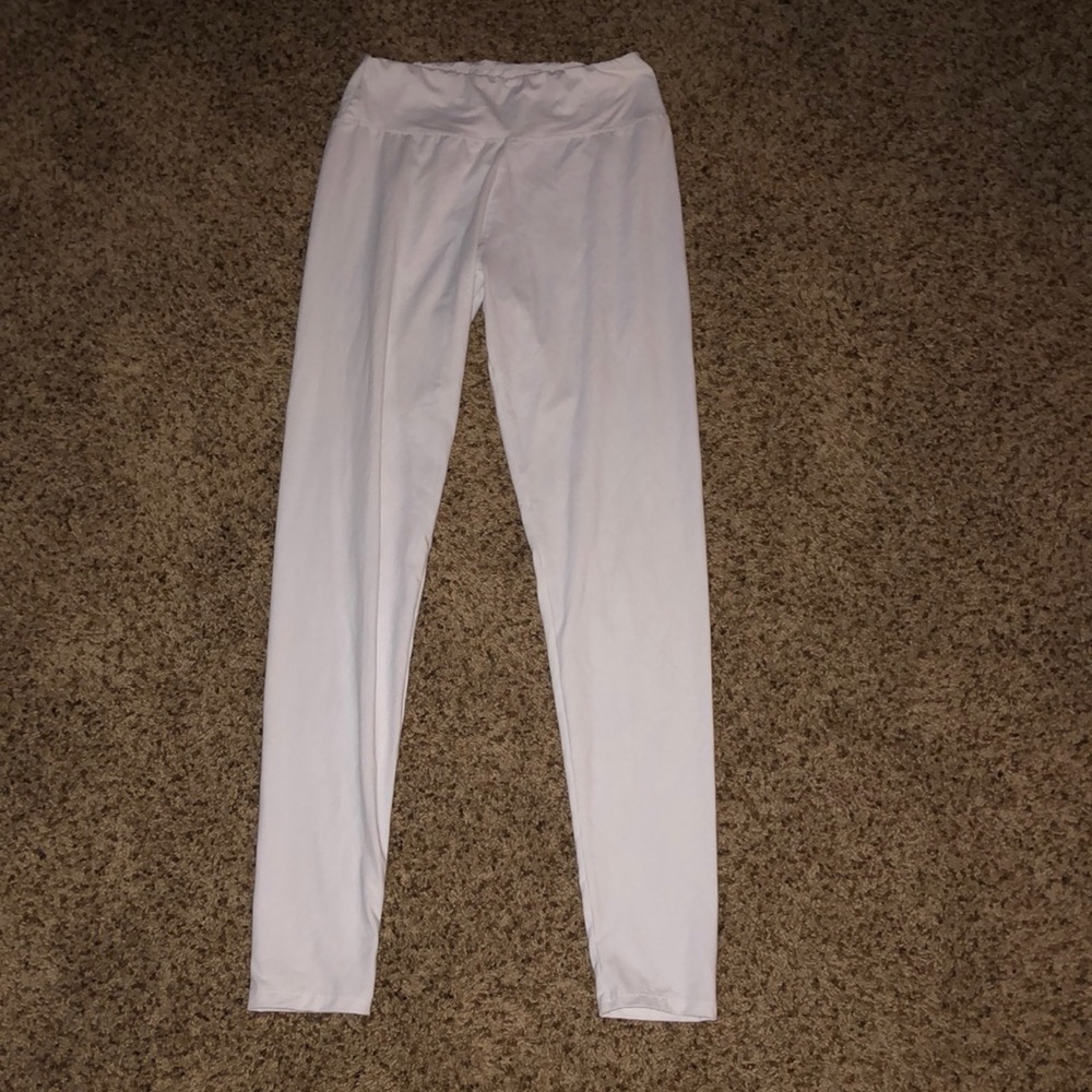 White leggings